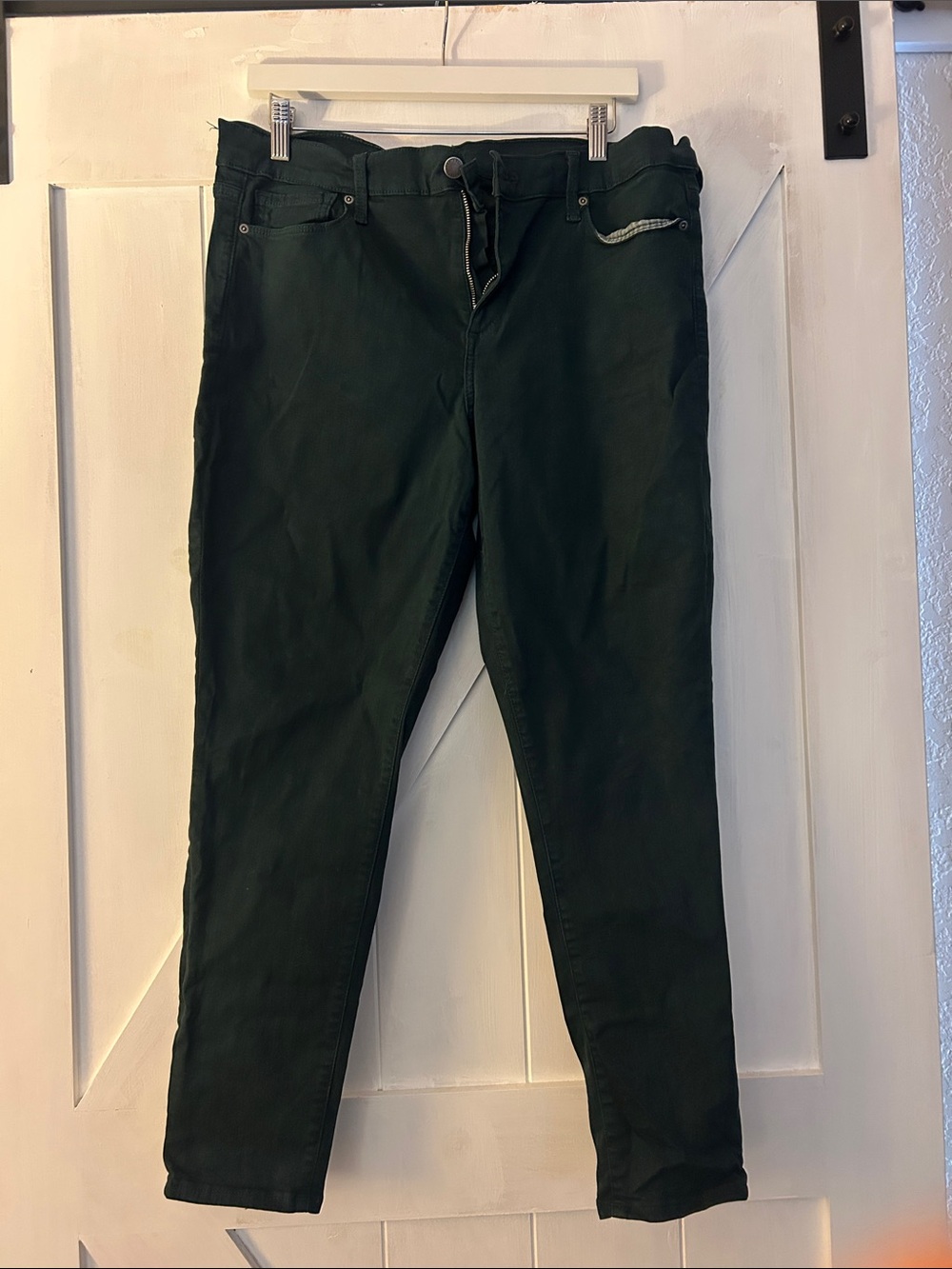 GAP Women’s Skinny Jeans in Deep Green